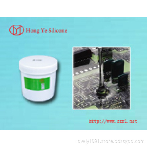 Electronic potting compound silicone rubber